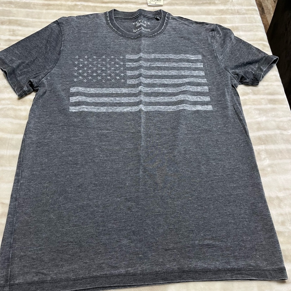 Lucky Brand Burnout M T Shirt
